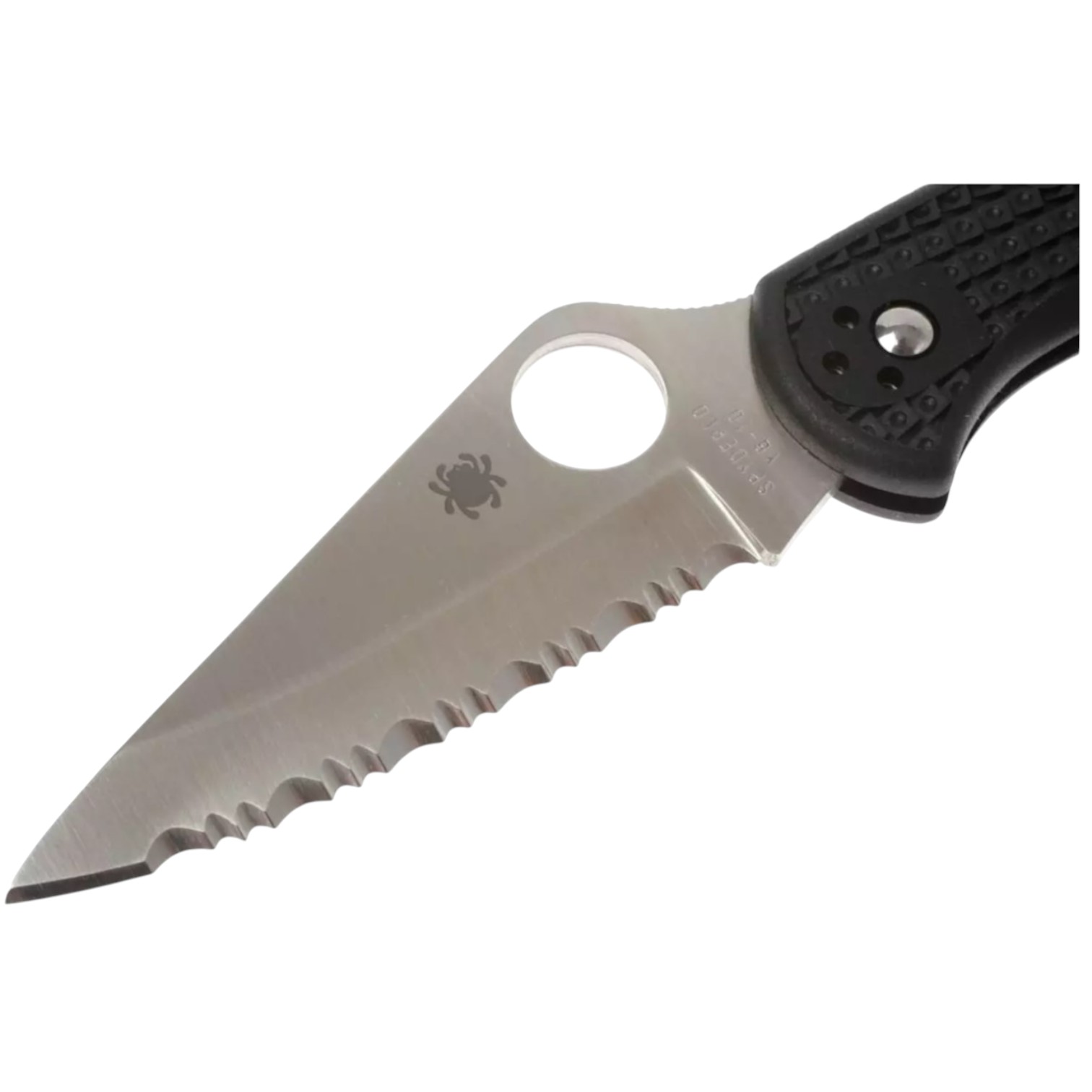Spyderco Delica lightweight 4 C11SBK navaja lockback con mango de FRN negro con SpyderEdge