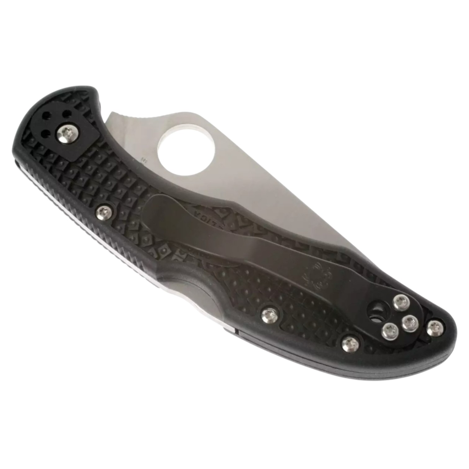 Spyderco Delica lightweight 4 C11SBK navaja lockback con mango de FRN negro con SpyderEdge