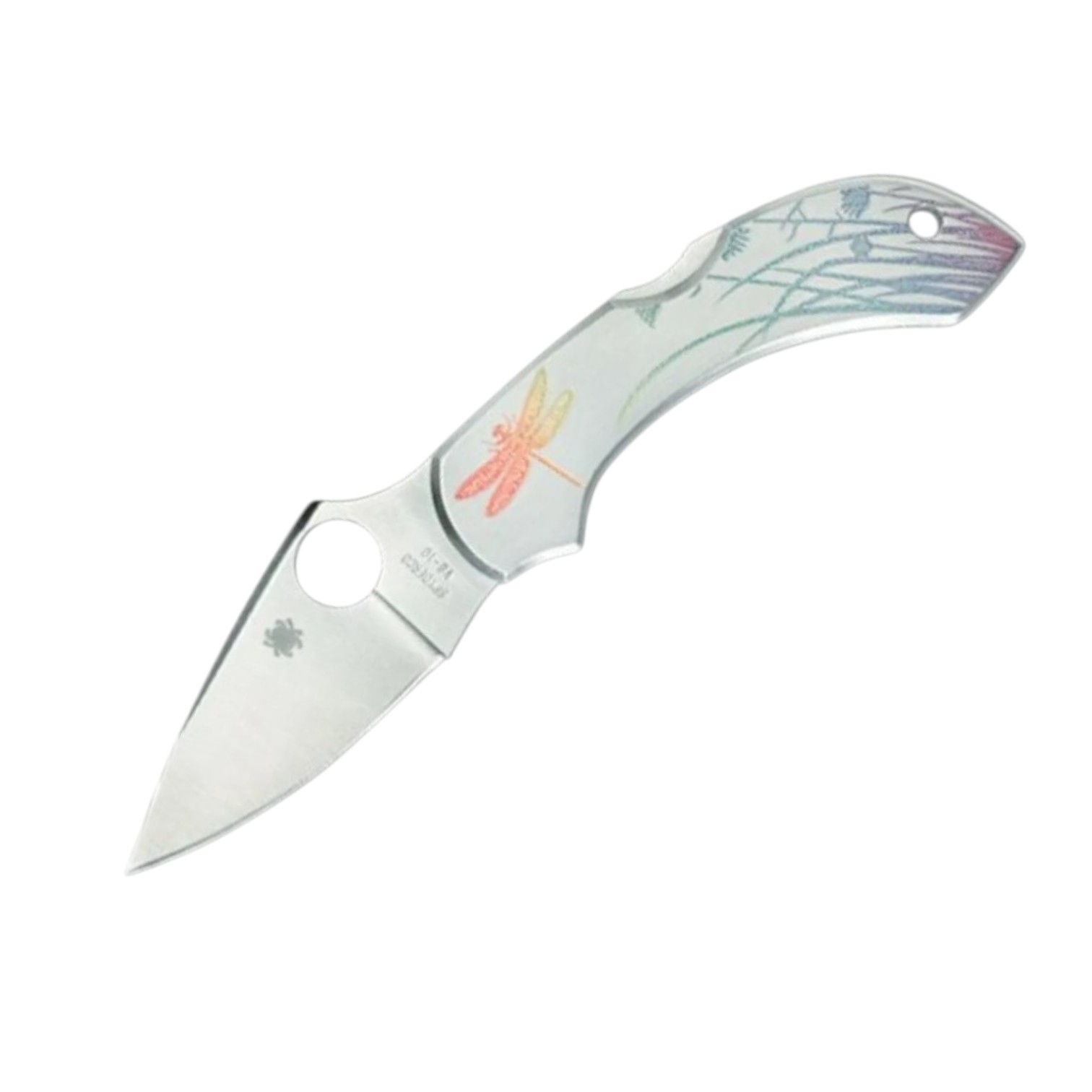 Coltello pieghevole Spyderco Dragonfly Tattoo C28PT con incisione...
