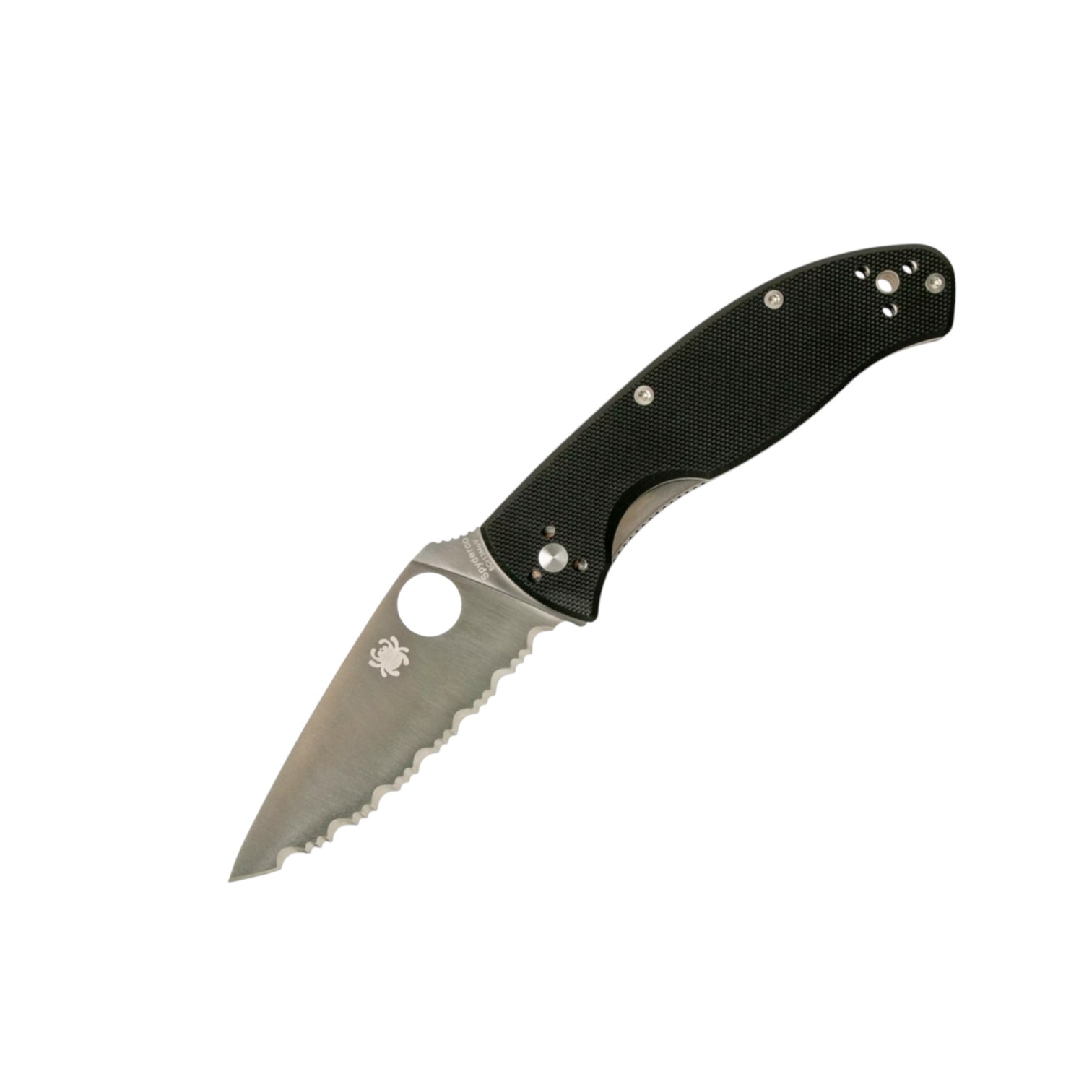 Coltello pieghevole Spyderco Tenacious SpyderEdge C122GS con impu...