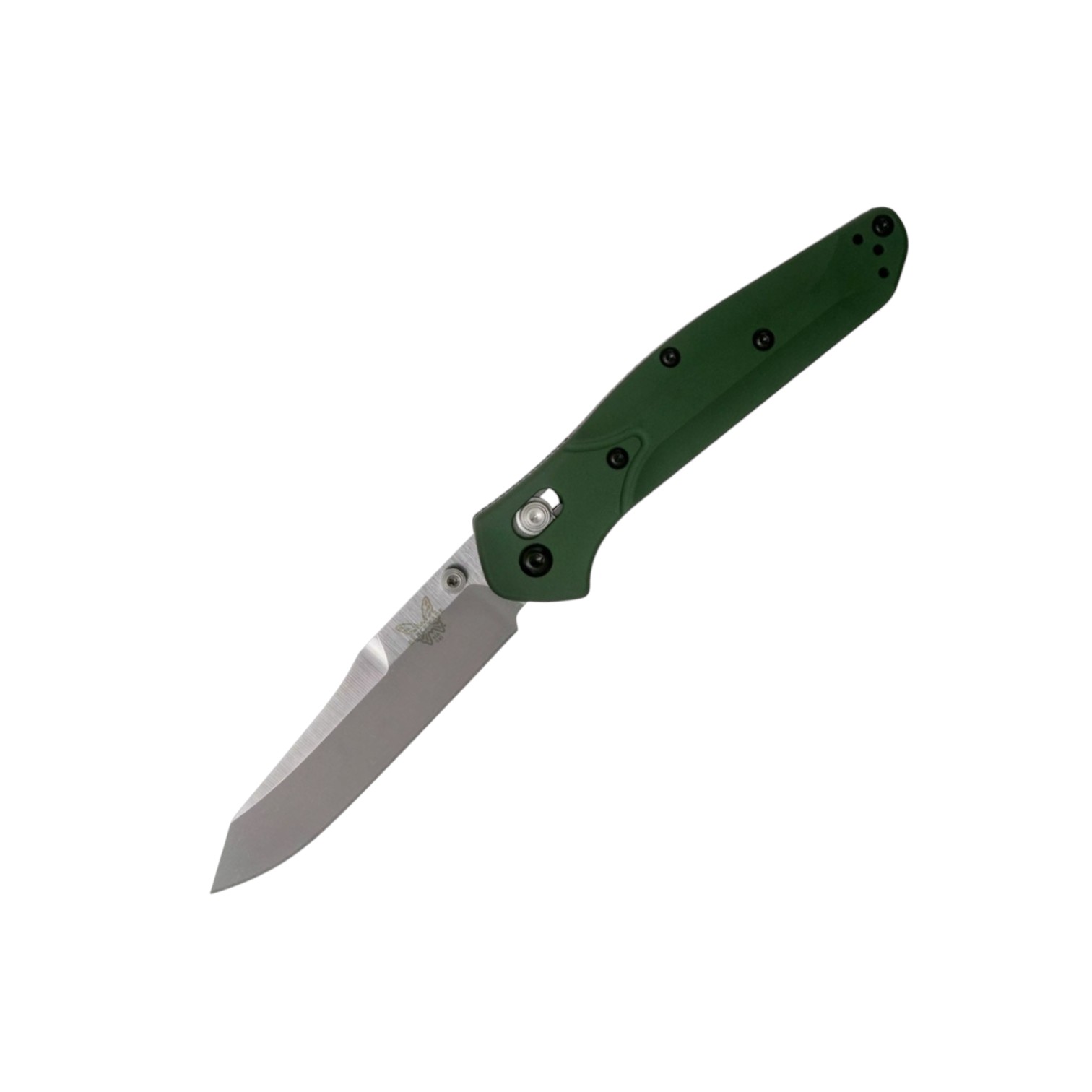 Navaja Benchmade Osborne 940 con hoja CPM S30V de 8.6 cm y mango de aluminio verde