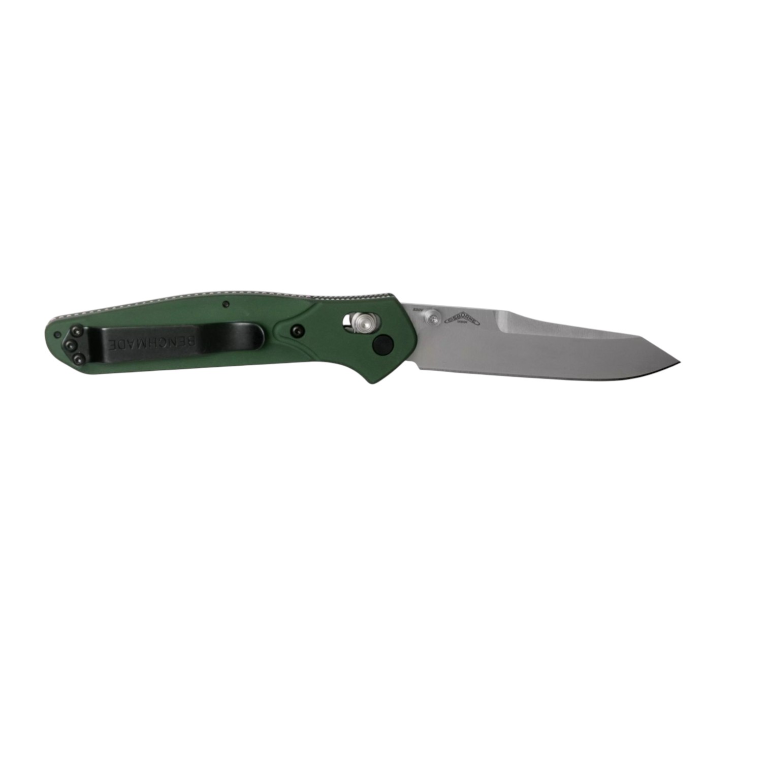 Navaja Benchmade Osborne 940 con hoja CPM S30V de 8.6 cm y mango de aluminio verde