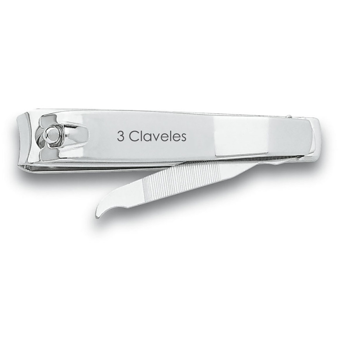 Nail clippers with file 8 cm 3 Claveles bulk