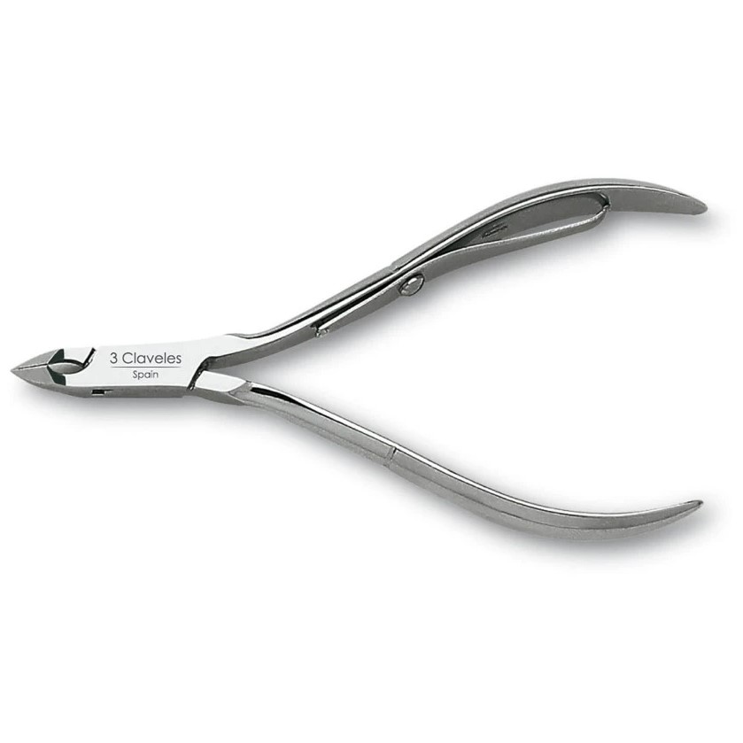 Alicate para cutículas de precisión con 7 mm de corte 3 Clavele...