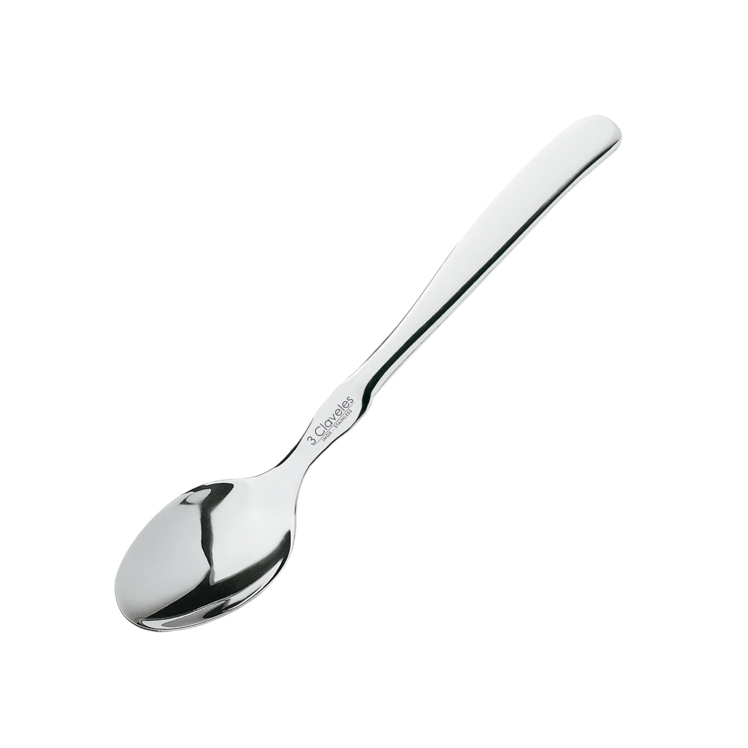 9 cm Monoblock-Esslöffel, 3 Claveles, Großpackung