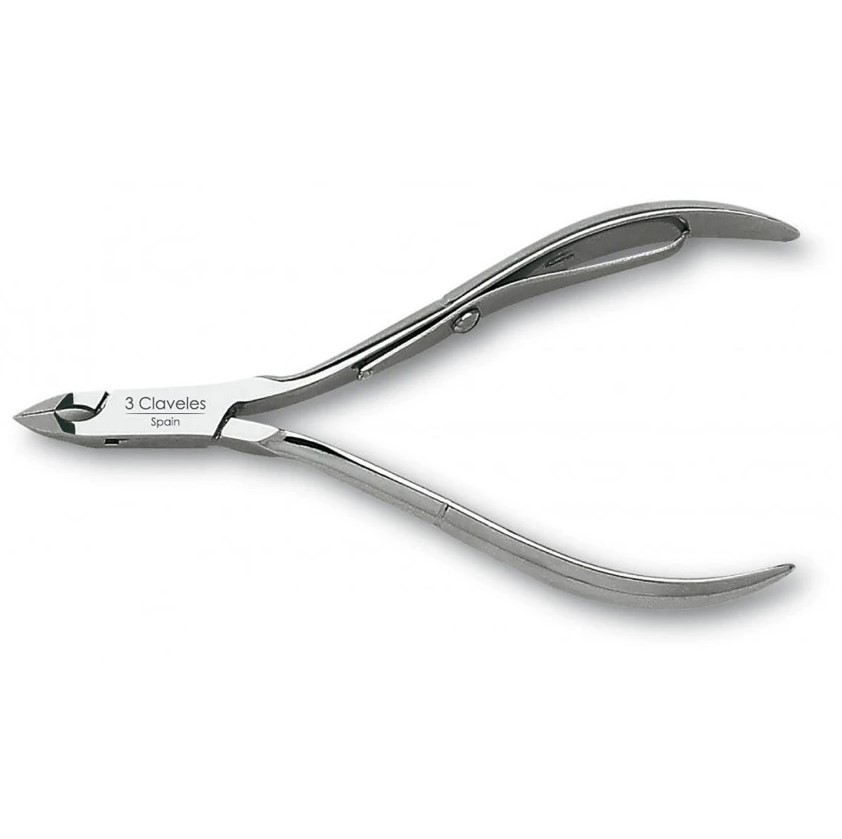 Alicate para cutículas de precisión con 5 mm de corte 3 Clavele...