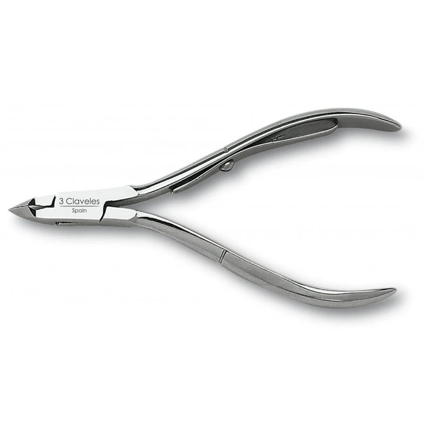 Alicate para cutículas de 10 cm con 7 mm de corte 3 Claveles