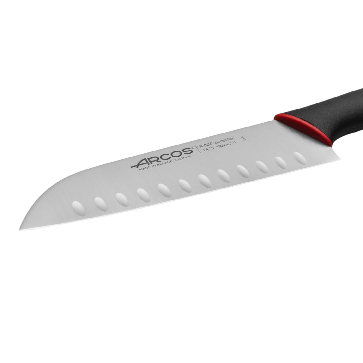 Arcos Duo double injection ergonomic handle santoku knife
