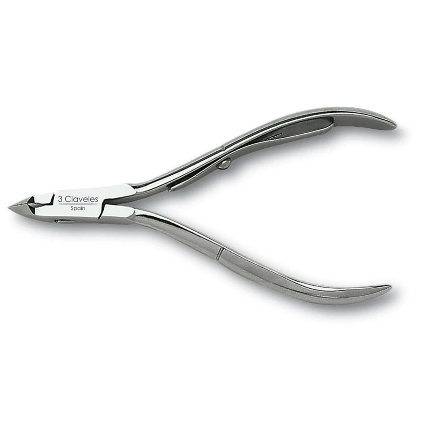 Alicate para cutículas de 10 cm con 3 mm de corte 3 Claveles