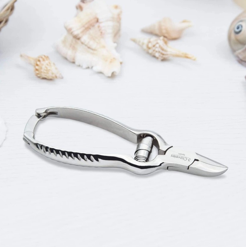 Alicate pedicuro de 14 cm curvo 3 Claveles