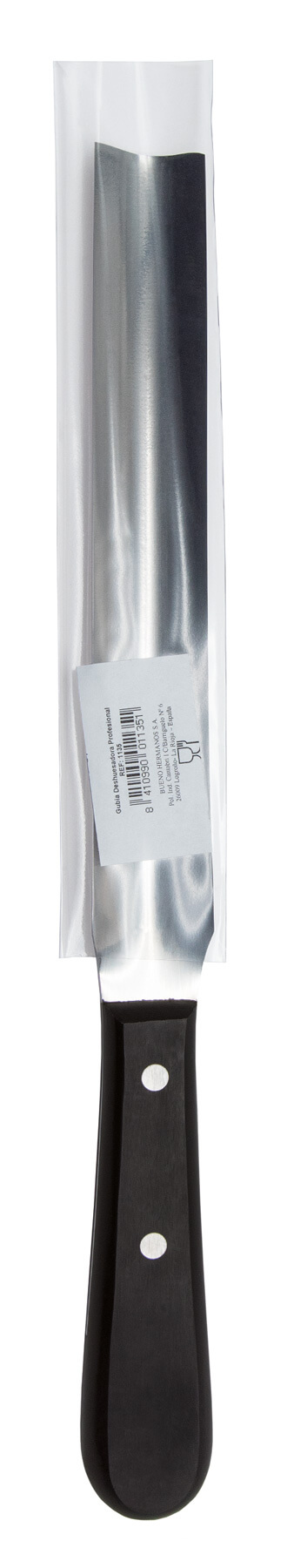 23 cm Hohlbeitel mit schwarzem Knaufgriff, 3 Claveles Uniblock