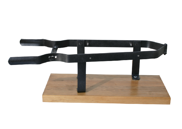 Soporte jamonero pinza de madera de pino