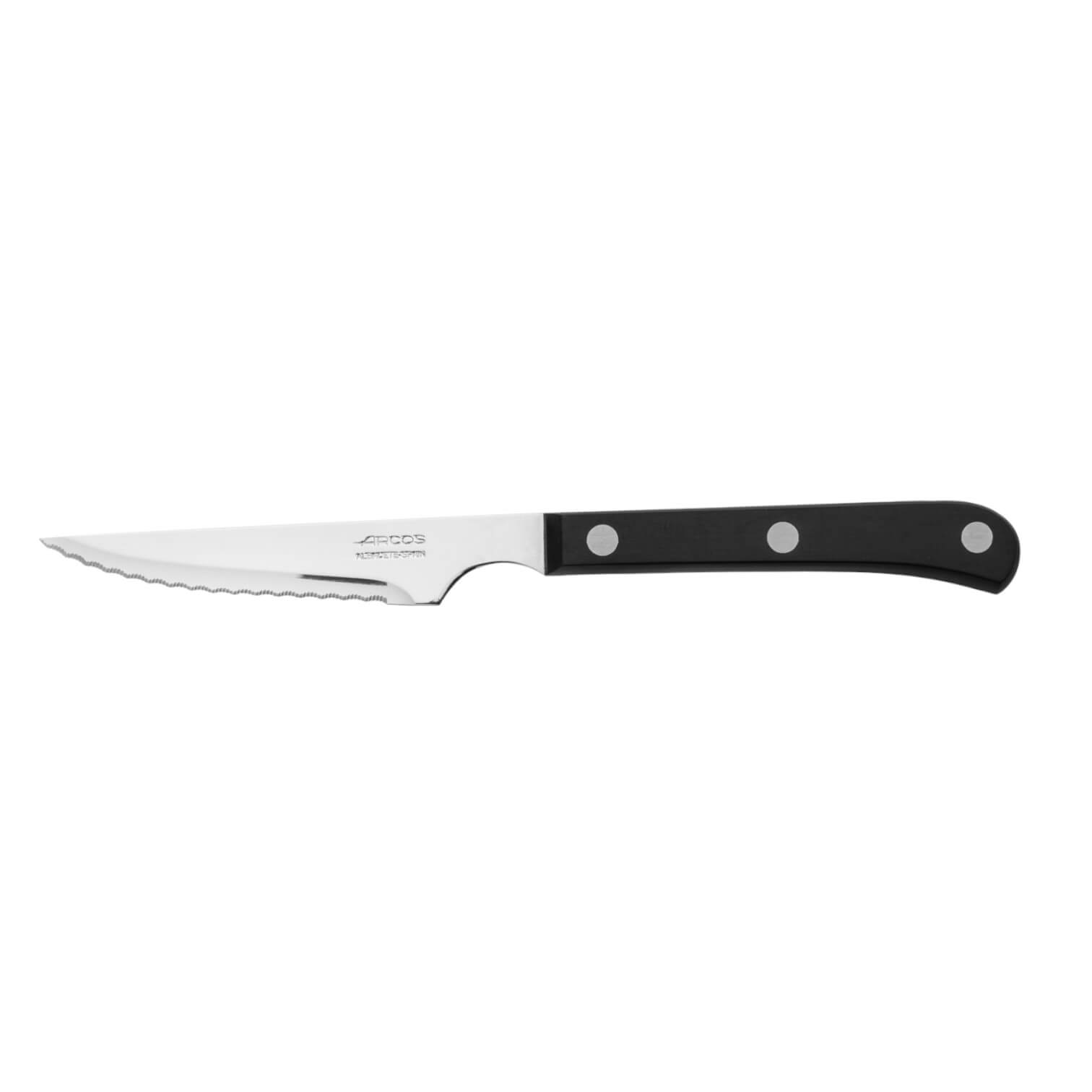 Coltello da bistecca Arcos Capri serie 225mm in poliossimetilene nero