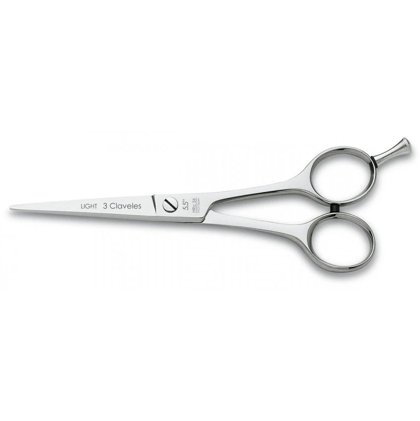 Tijera de peluqueria ST Light 5.5" con filo microdentado 3 Clavel...