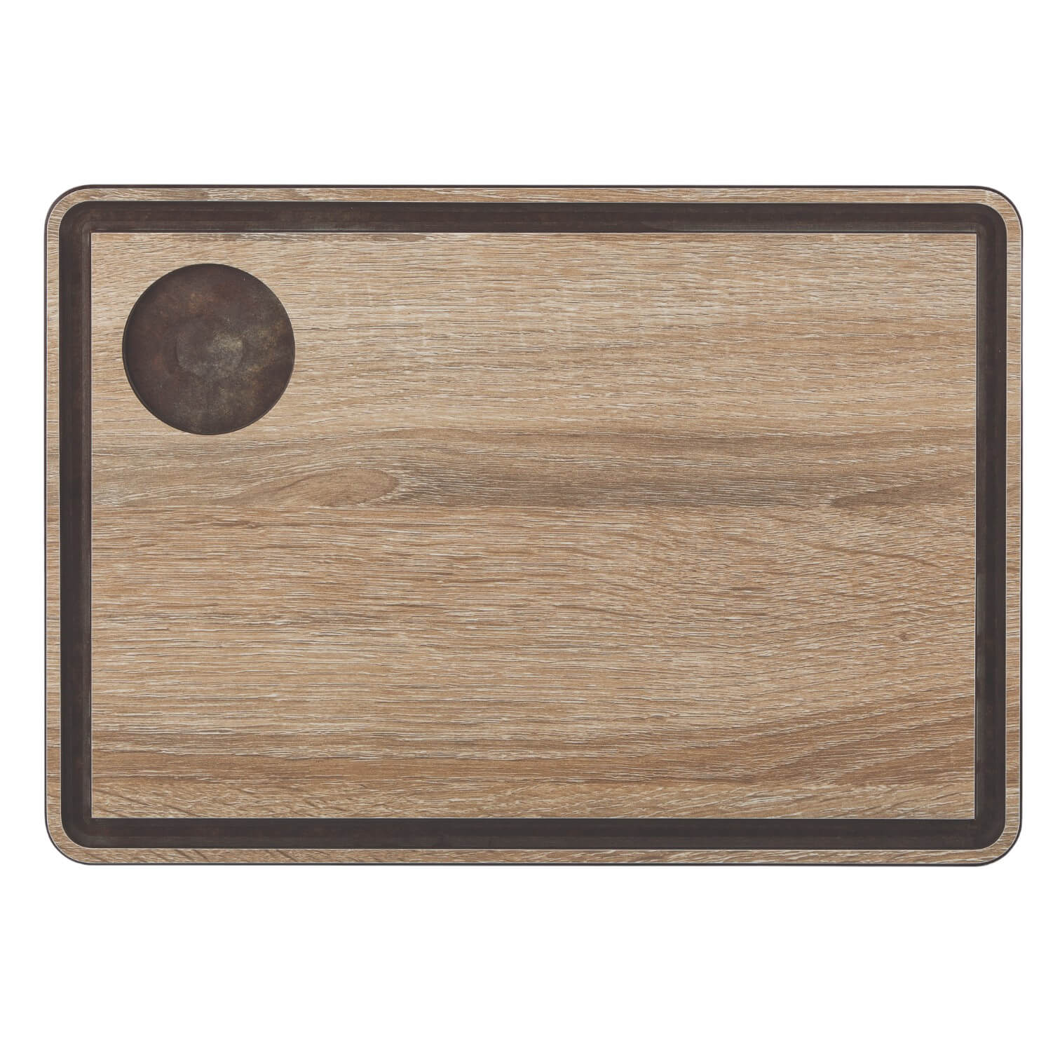 Tagliere in fibra di cellulosa e resina color legno 33x23 cm Arco...