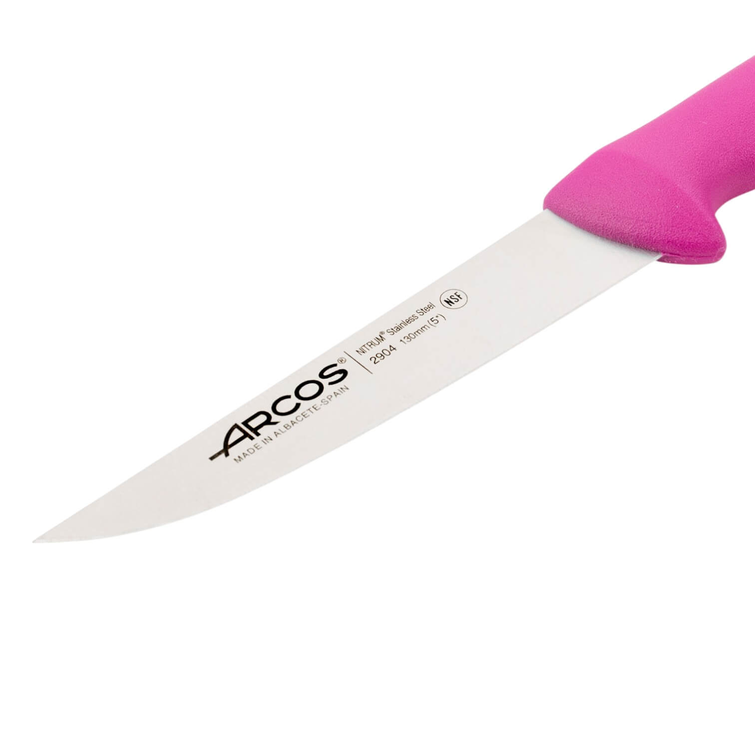 Arcos 2900 kitchen knife with 130mm blade and purple handle