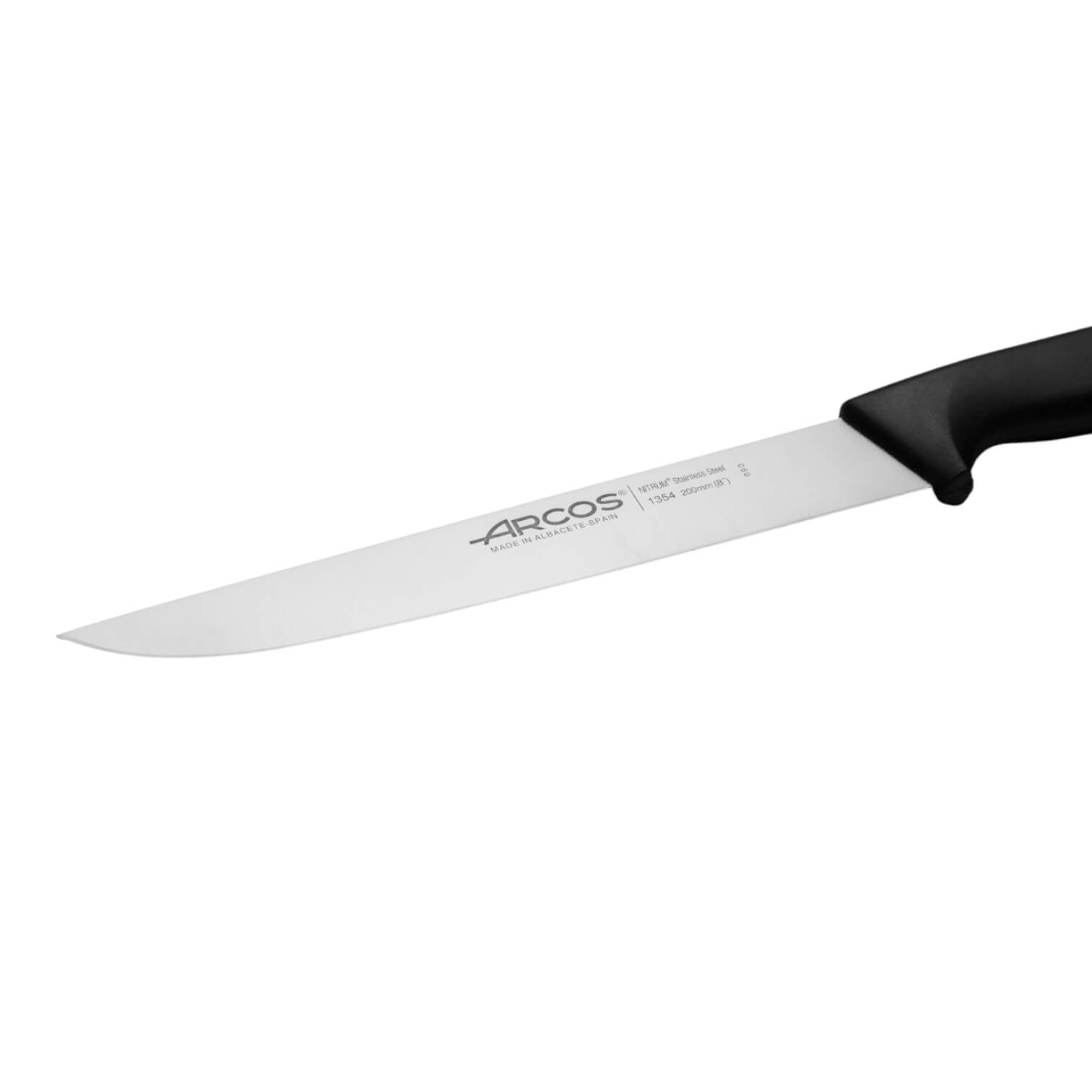 Cuchillo cocinero Arcos serie Niza con mango de polipropileno negro 200 mm 135400