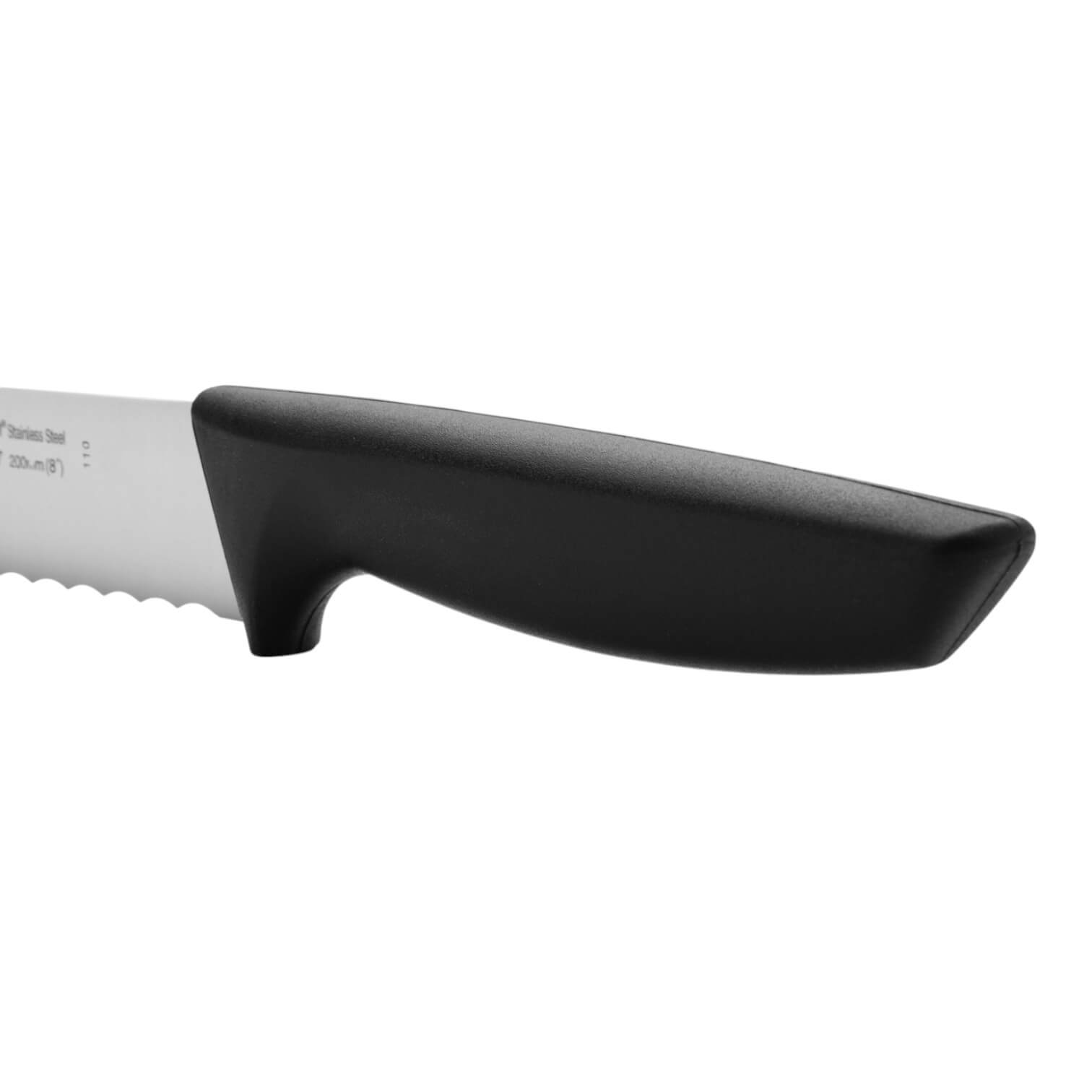 Arcos Niza series bread knife with black polypropylene handle 200 mm