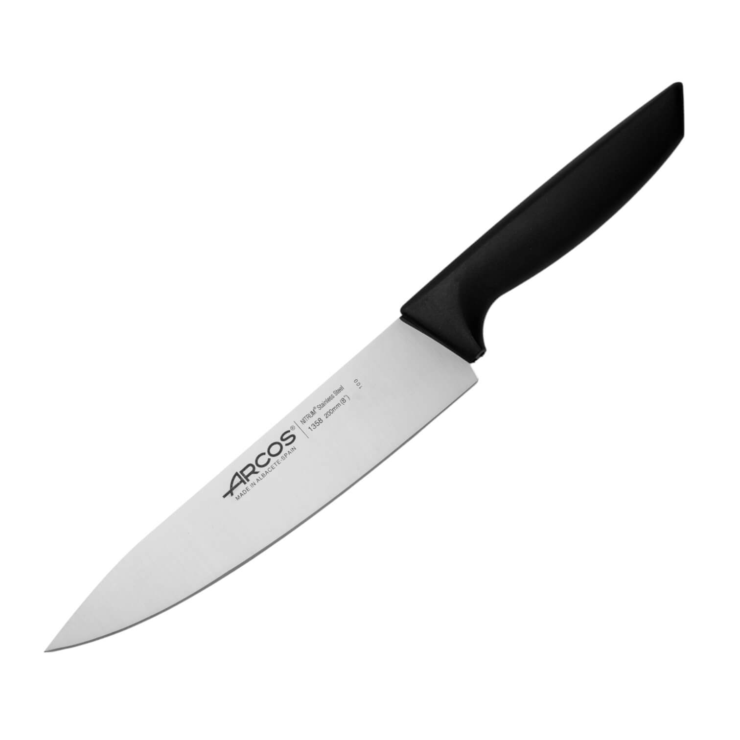Cuchillo cocinero Arcos serie Niza con mango de polipropileno neg...