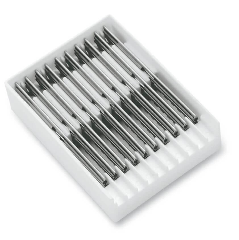 Substituição de 10 lâminas para a navalha ergonômica 3 Clavel...