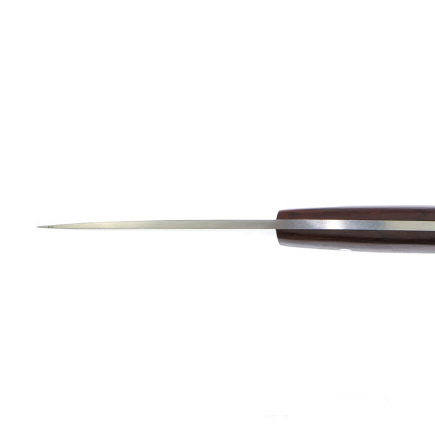 Cuchillo de caza Muela Rhino 10Co con mango de madera de cocobolo y hoja de 12 cm