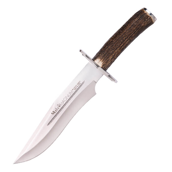 Cuchillo MAGNUM-23A con puño de asta de ciervo e inoxidable con ...