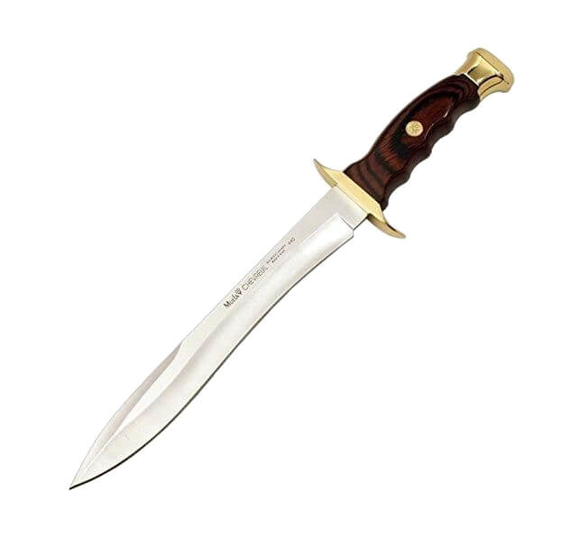 Cuchillo de caza con hoja de 22 cm Muela Chevreuil 22R con mango ...