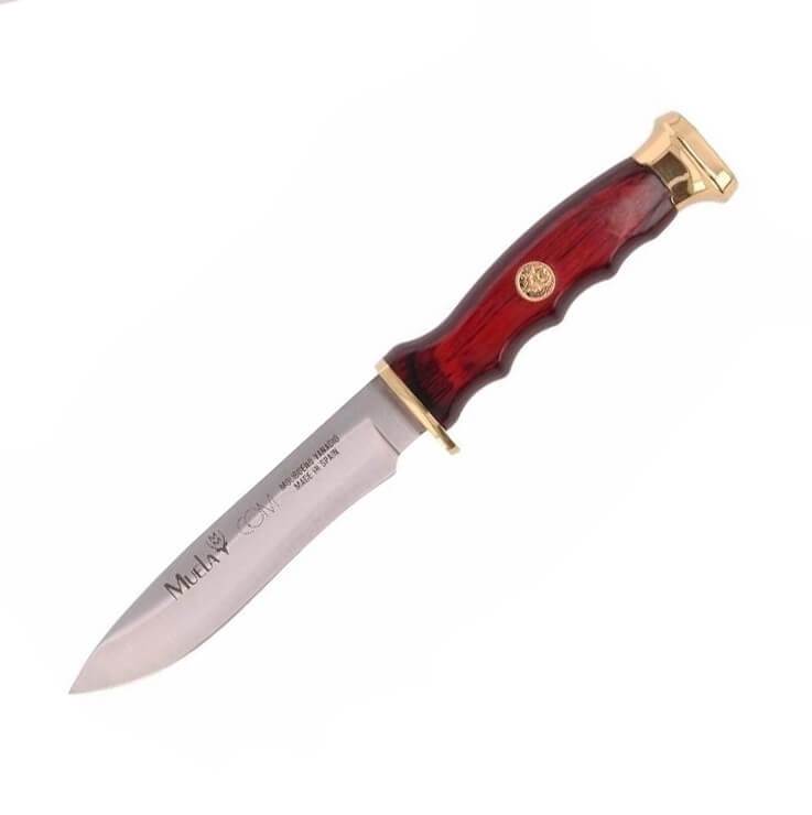 Cuchillo de caza Muela COMF con mango de estamina y hoja de acero...