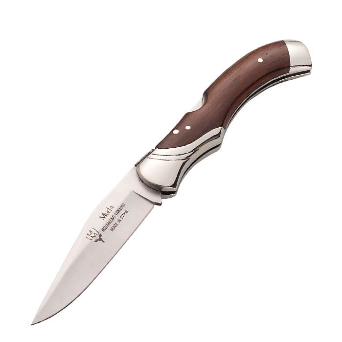 Navaja de caza Muela GL con cachas de madera de cocobolo y virola...