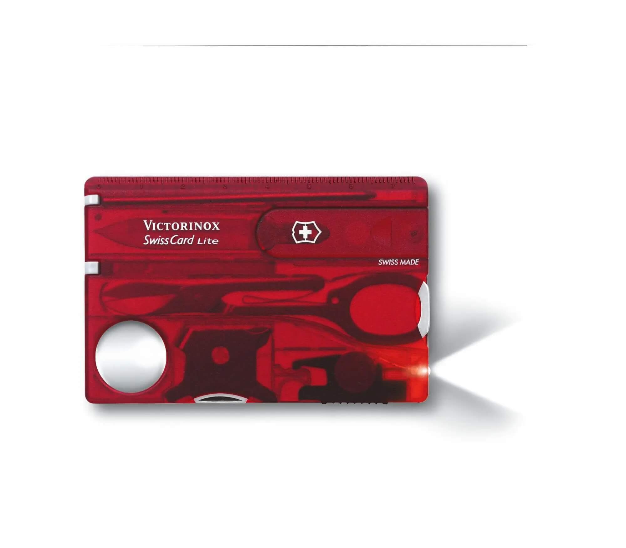 Victorinox Lite Schweizer Karte Rot