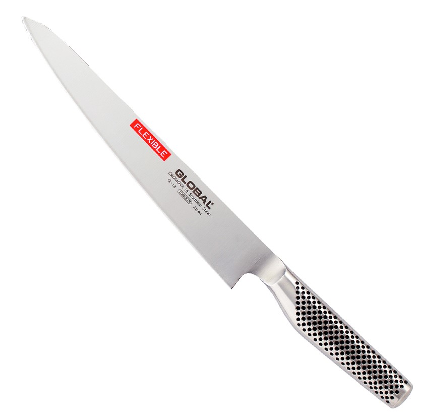 Cuchillo fileteador flexible Global G-18 de 24 cm