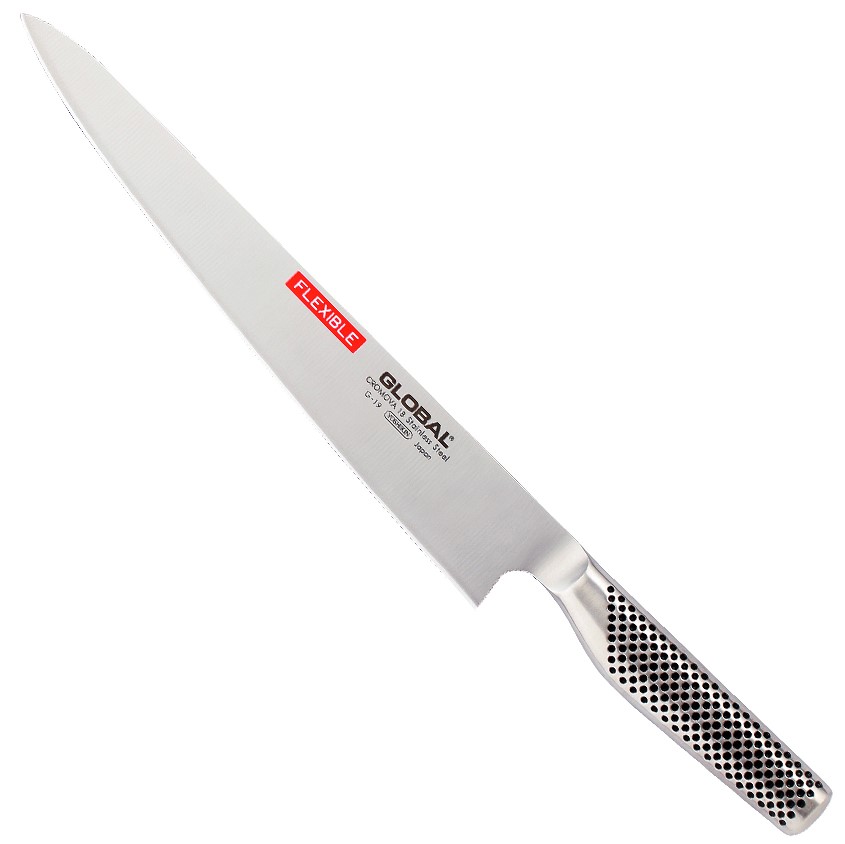 Cuchillo fileteador flexible Global G-19 de 27 cm
