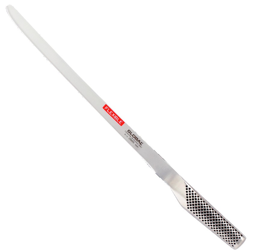 Cuchillo jamonero flexible Global G-10 con hoja de 31 cm
