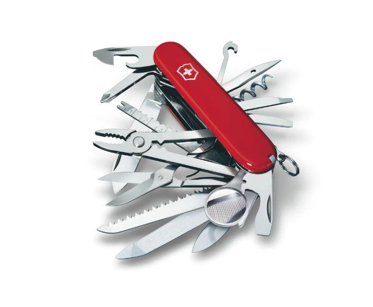 Navaja de bolsillo Victorinox Swiss Champ roja