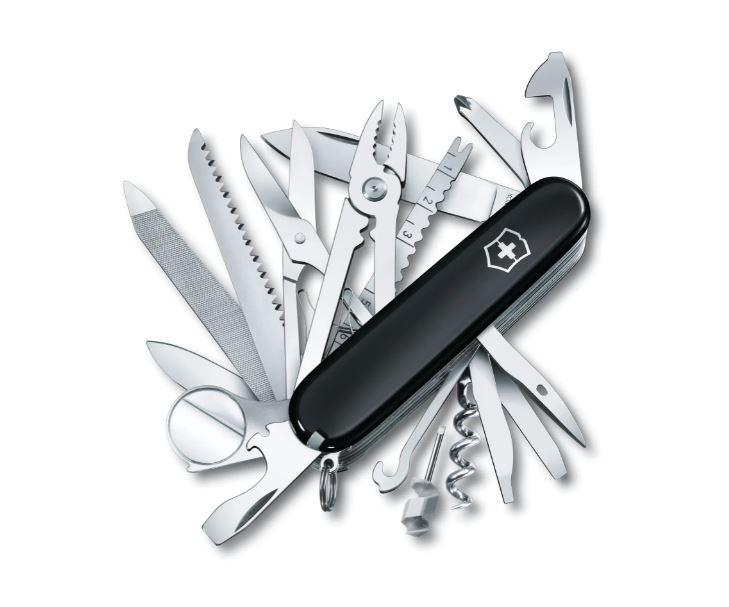 Navaja de bolsillo Victorinox Swiss Champ negra