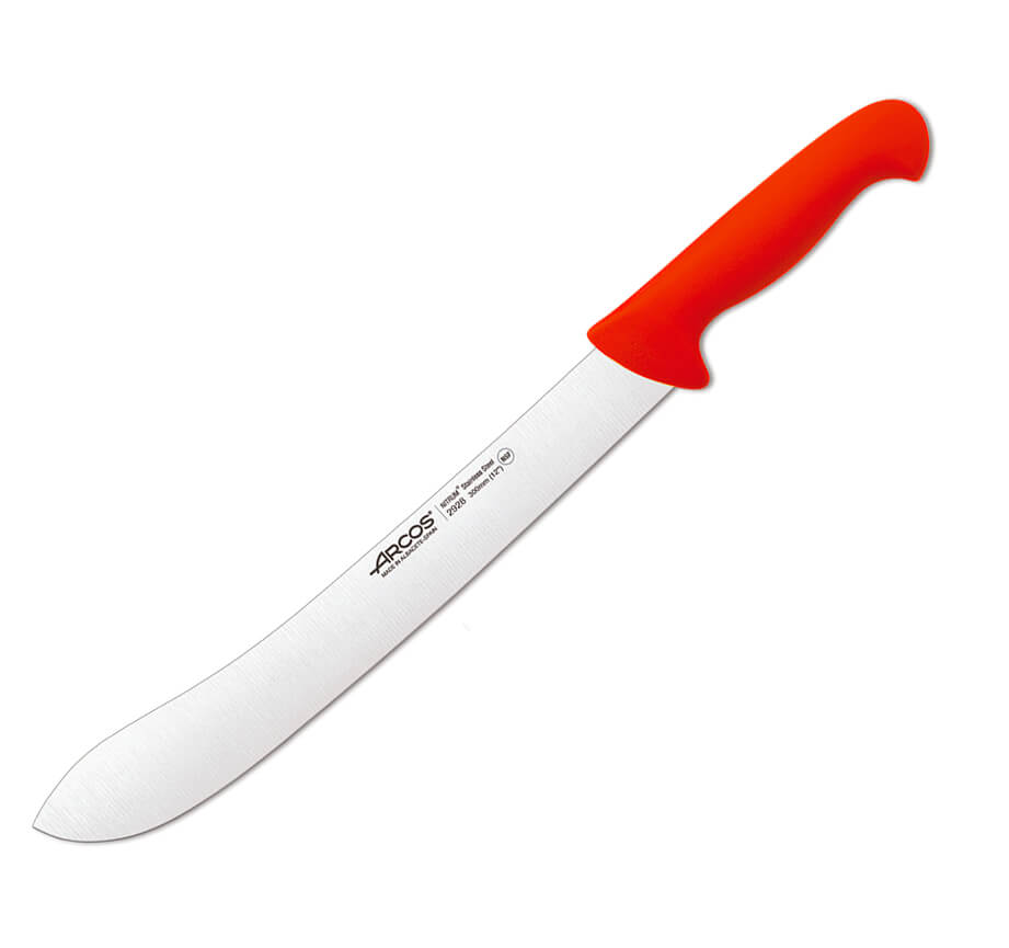 Cuchillo carnicero Arcos 2928 con mango de polipropileno y hoja de 30 cm