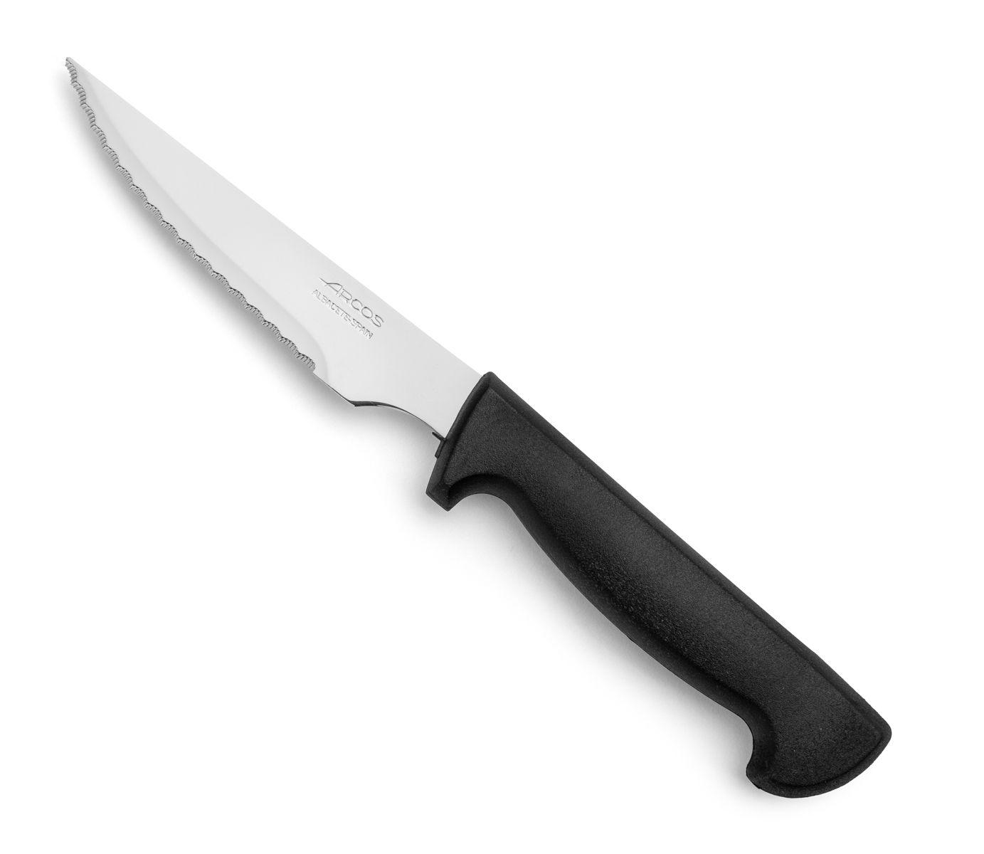 Cuchillo chuletero con hoja de 115 mm y mango de polipropileno se...