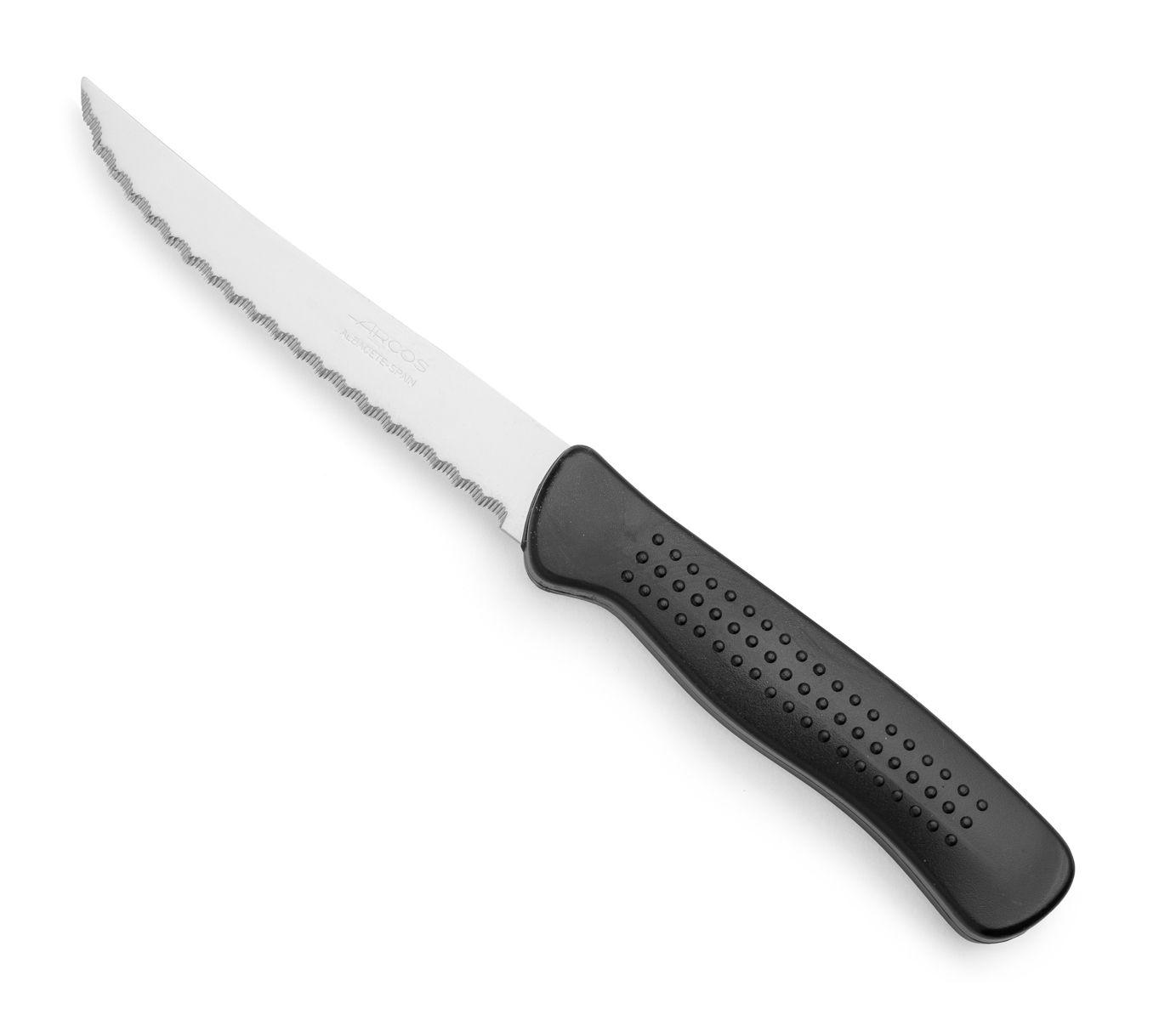 Cuchillo chuletero con mango de polipropileno y hoja de 11 cm set...