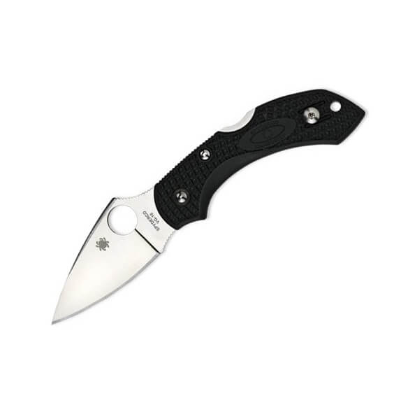 Navaja táctica Spyderco Dragonfly 2 con mango de FRN negro y hoj...