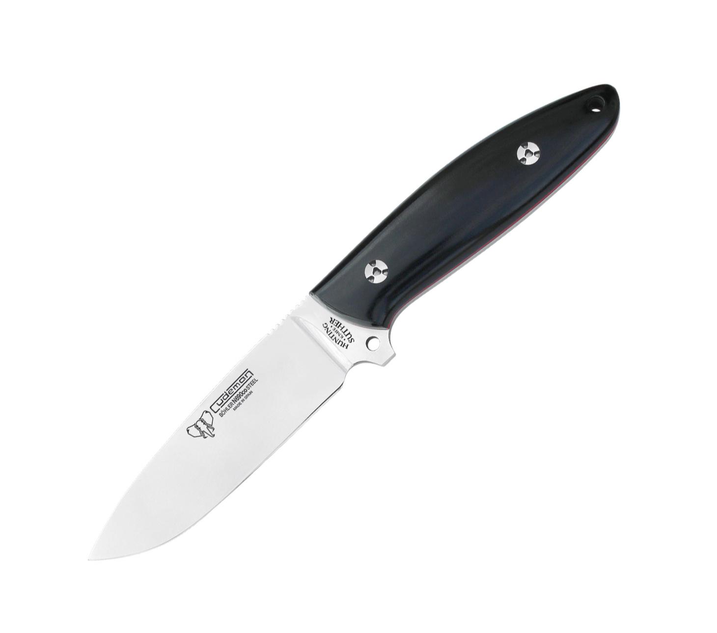 Cuchillo Cudeman Suther con mango de micarta negra