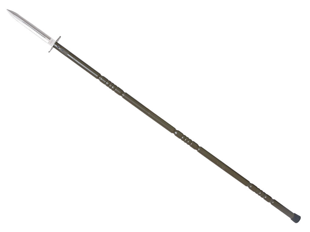 Cuchillo de caza Joker Guepardo con mango de aluminio con lanza desmontable y hoja de 30 cm