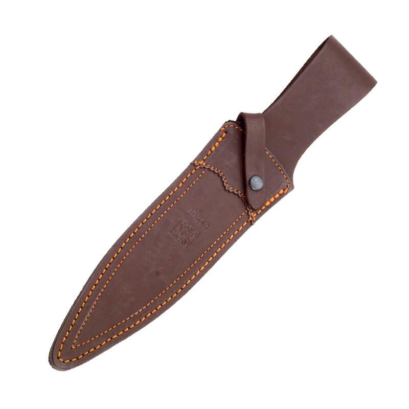 Cuchillo de caza Joker Rehalero con puño de madera de olivo