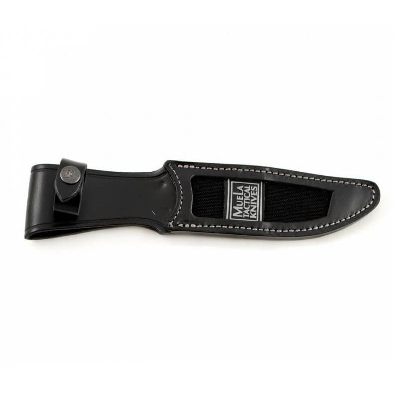 Cuchillo táctico Muela Predator 14W con mango de micarta negra y hoja de 14 cm