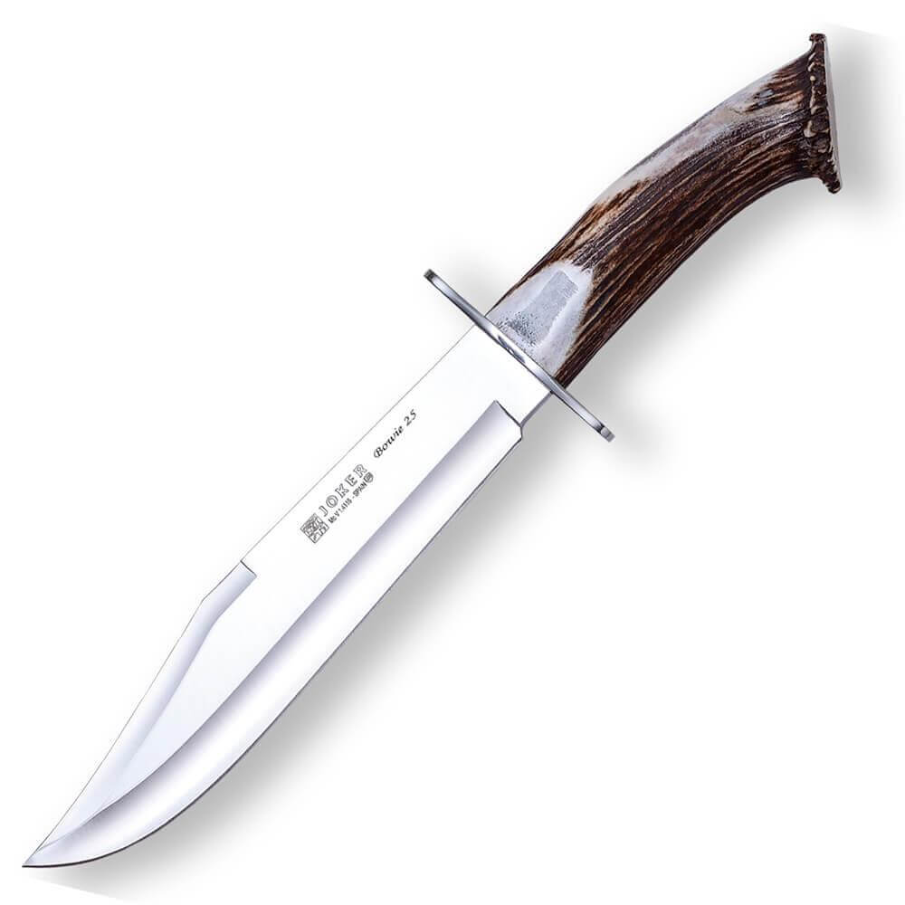 Cuchillo de caza Joker Bowie 25 con roseta