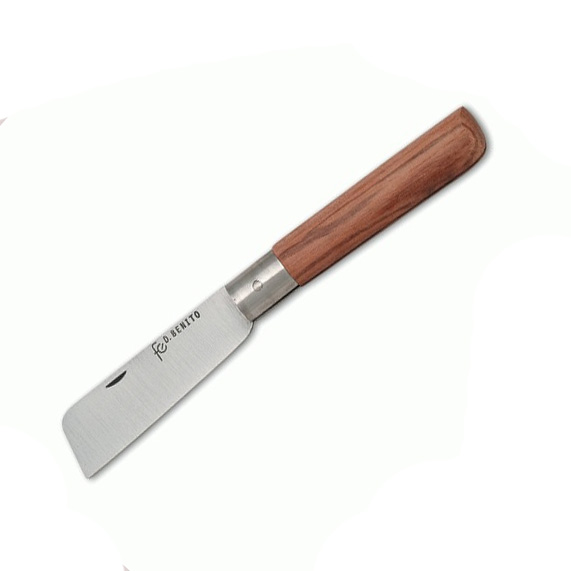 Navaja de bolsillo taponera con hoja de acero carbono de 8.5 cm D...