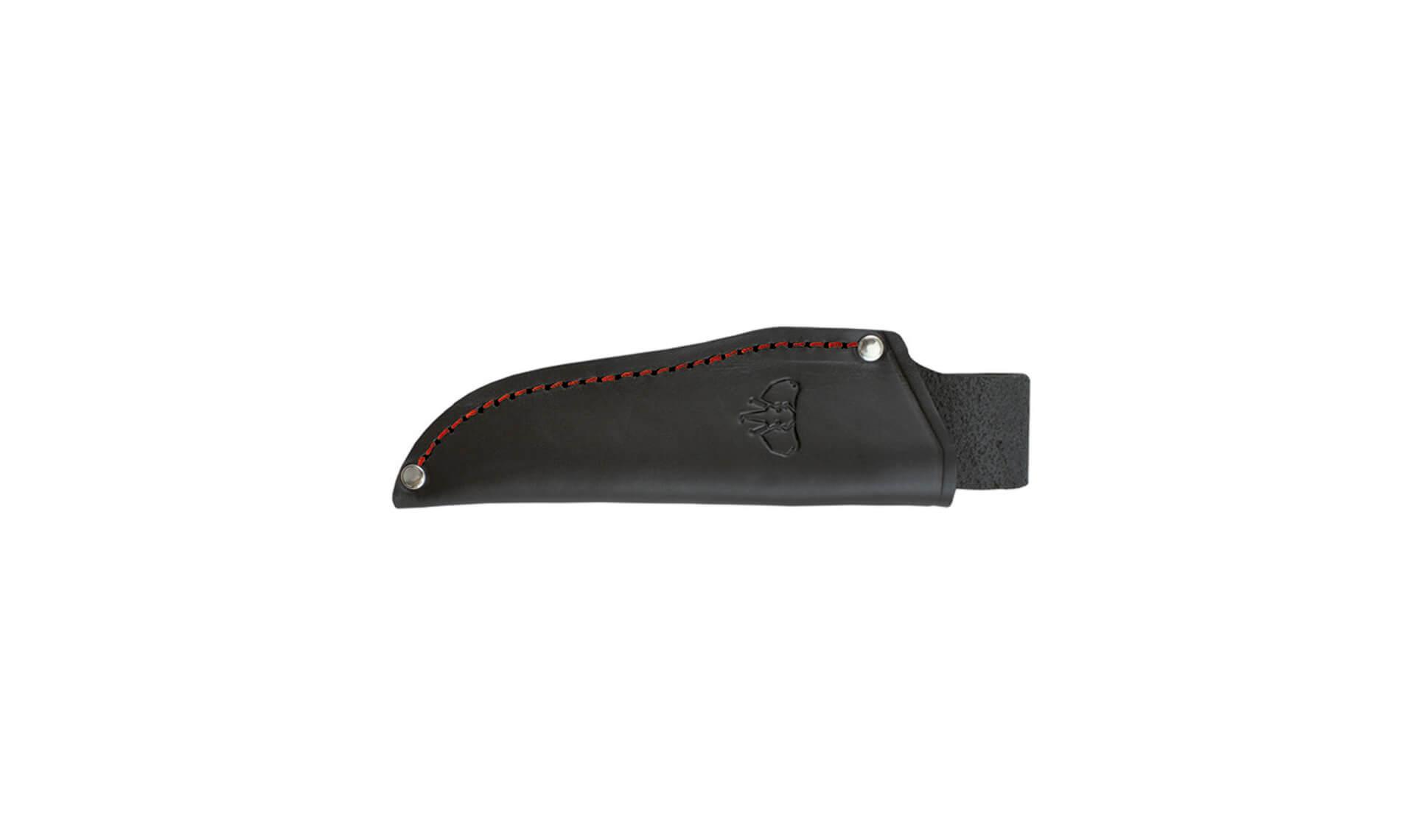 Cuchillo de caza Cudeman con mango en micarta negra pulida y hoja de 9 cm