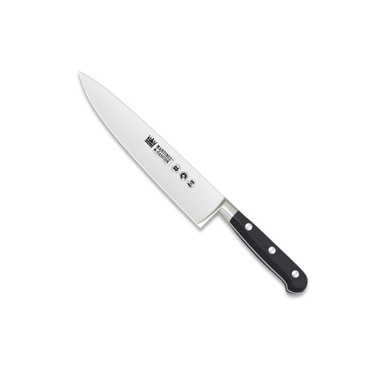 Cuchillo cocinero forjado con mango de pom y hoja de 20 cm Martin...