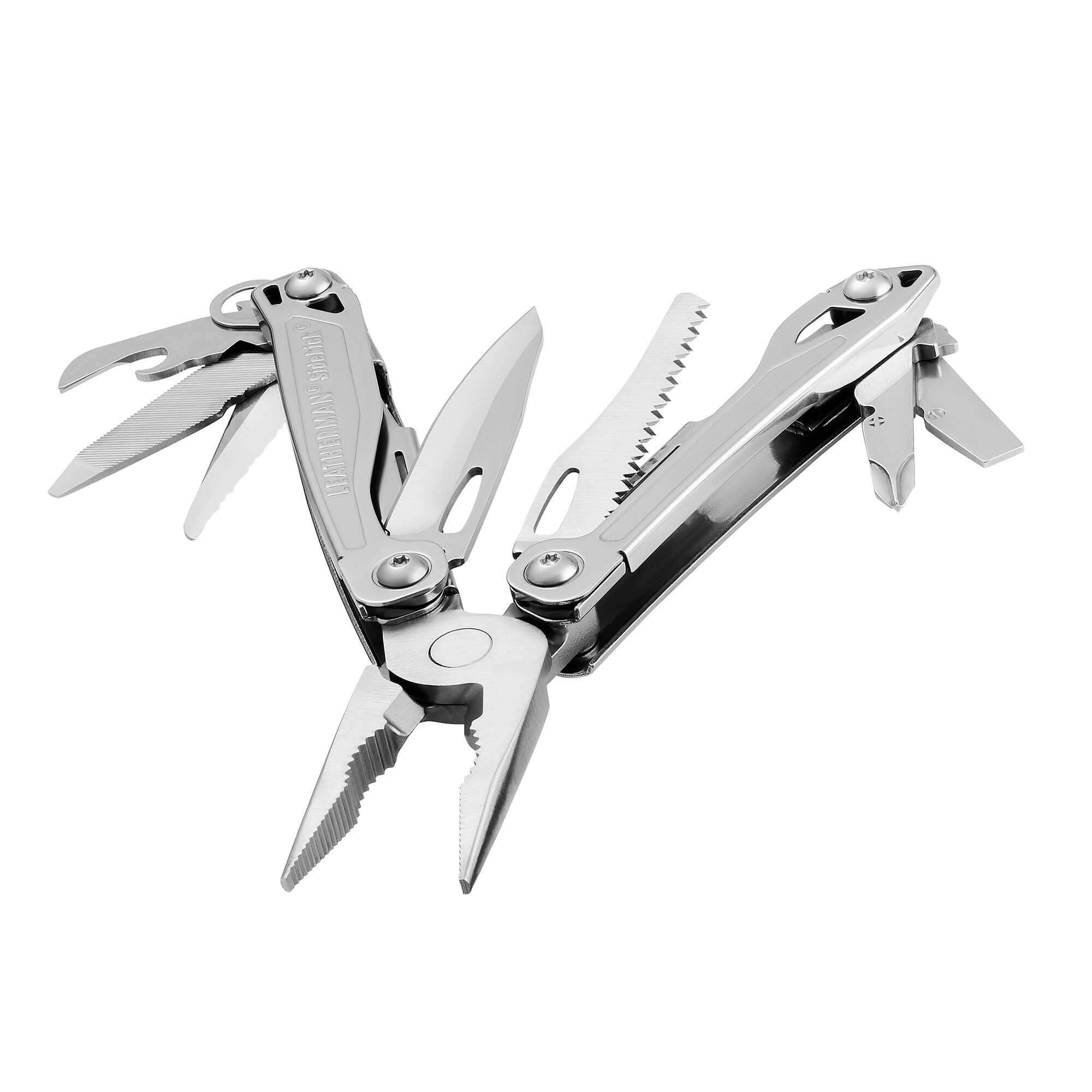 Alicate multiusos Leatherman Sidekick acero inox con funda de nylon negro
