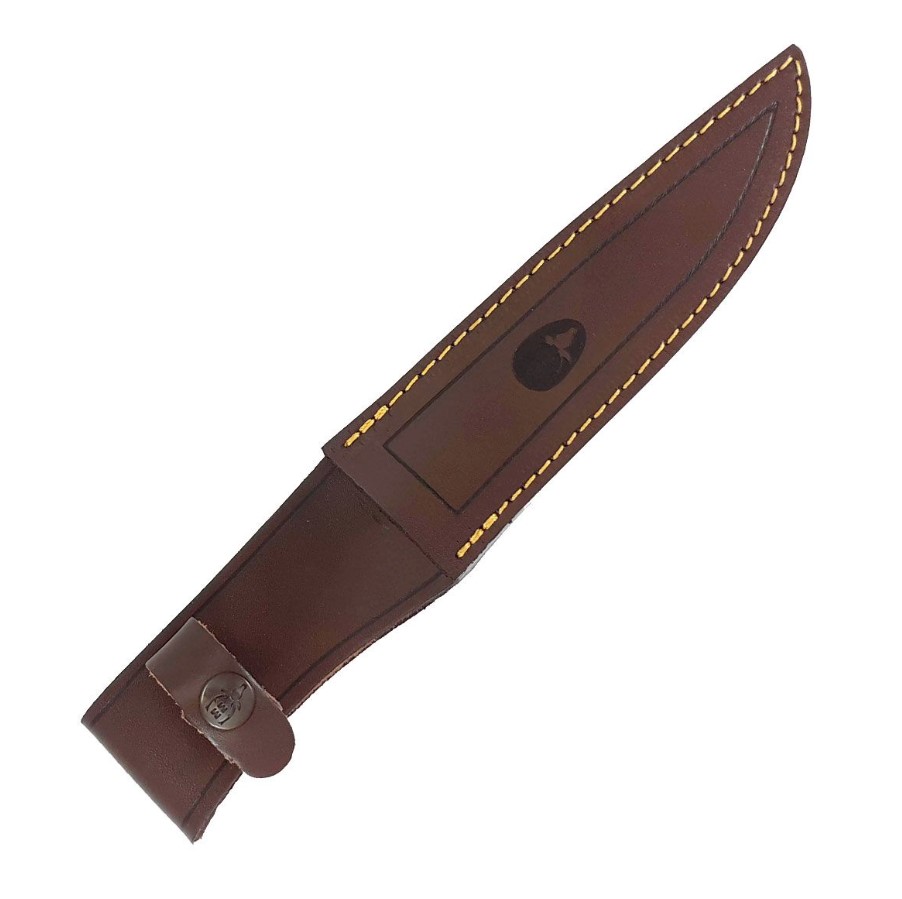 Cuchillo de barbacoa Muela Gaucho con mango de asta de ciervo y hoja de 16 cm