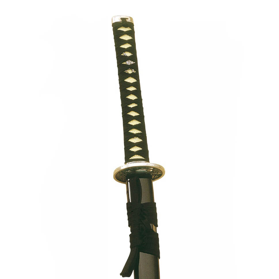 Katana de madera negra de 100 cm con vaina negra Marto 350